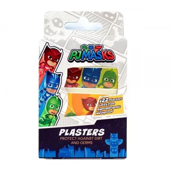 

AIR VAL PJ Masks plastry dla dzieci mix 22szt.