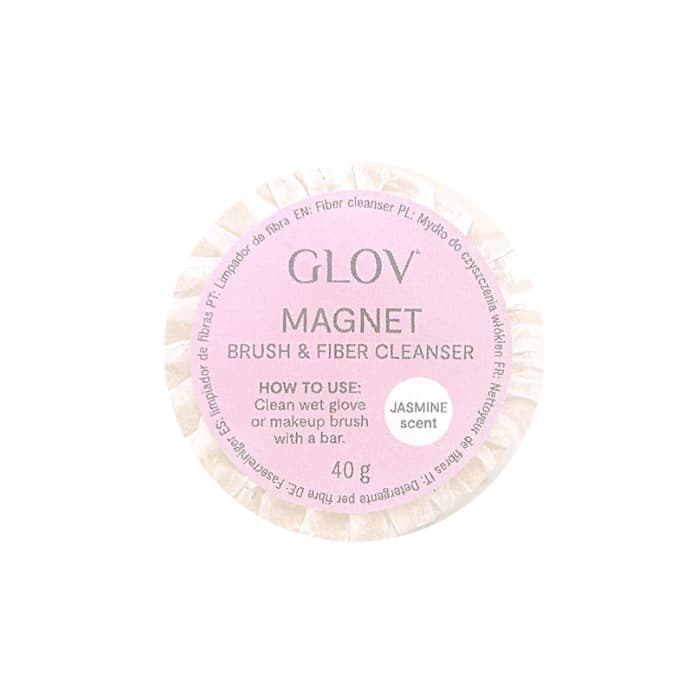 

GLOV Magnet BrushFiber Cleanser mydło do czyszczenia akcesoriów makijażowych Jasmine 40g
