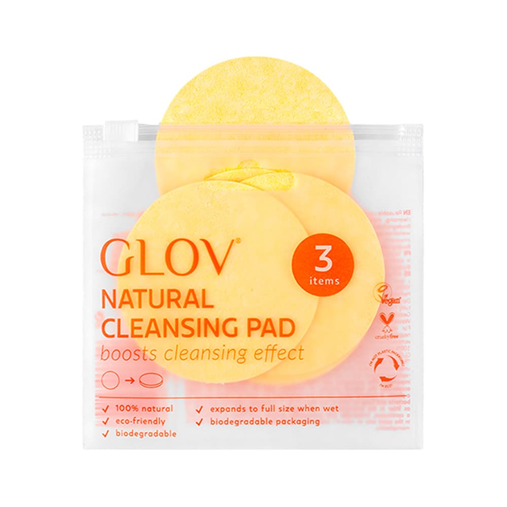 

GLOV Natural Cleansing Pads naturalne wielorazowe waciki 3szt.