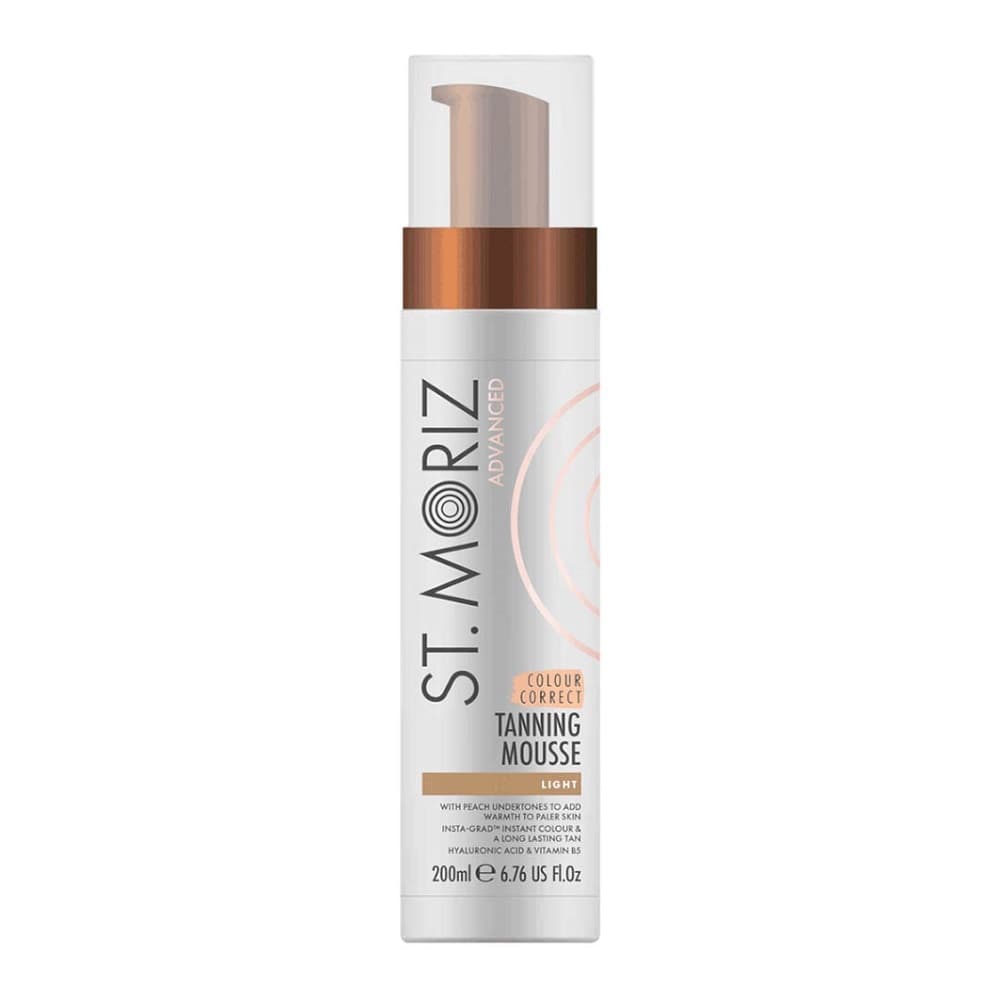 

ST.MORIZ Advanced Pro Colour Correcting Mousse zaawansowany mus do opalania z rezultatem korekty koloru Light 200ml