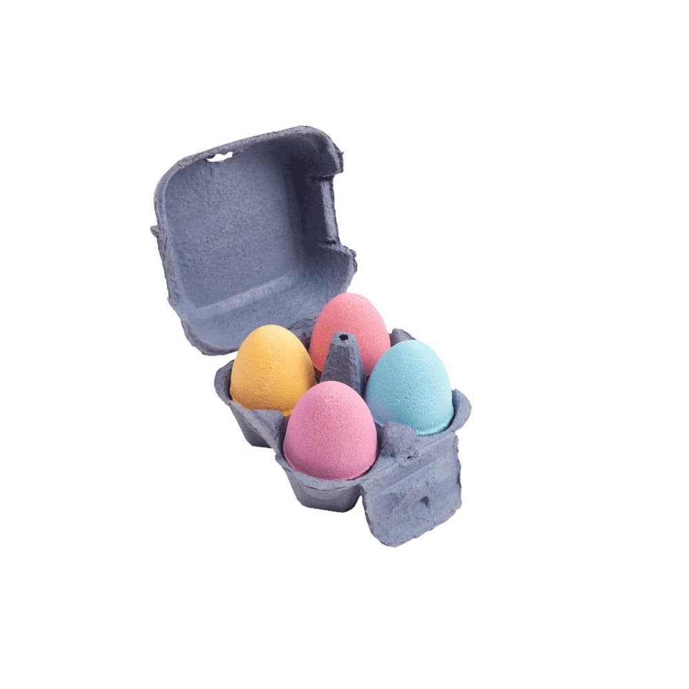 

NAILMATIC Kids Cluck Cluck Egg Bath Bomb kule do kąpieli w kształcie jajek 4 szt.