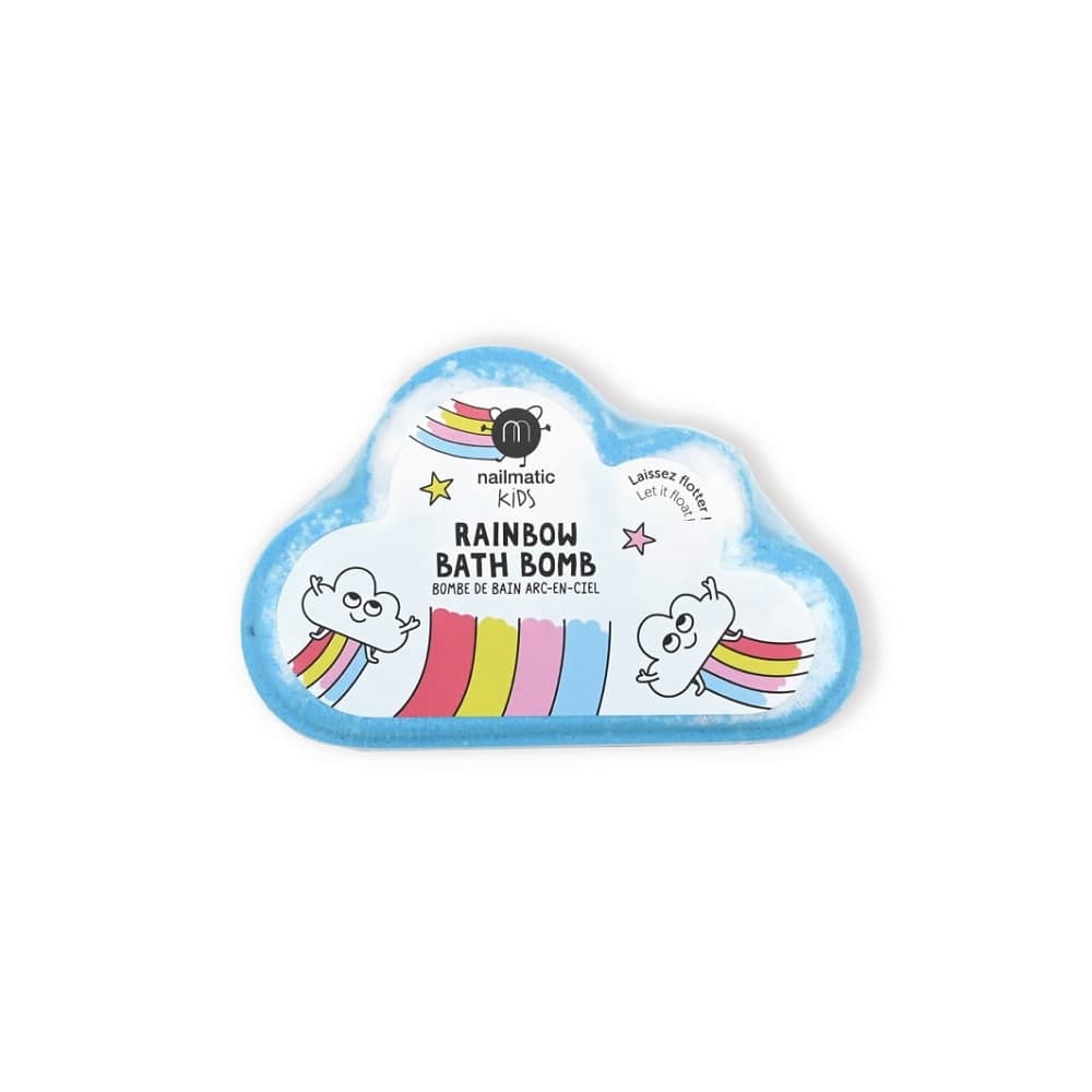 

NAILMATIC Kids Rainbow Bath Bomb koloryzująca i kojąca kula do kąpieli dla dzieci 1szt.