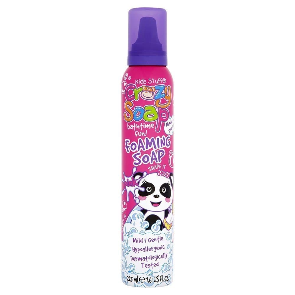 

Kids Stuff Crazy Foaming Soap pianka oczyszczająca do kąpieli i zabawy Pink 225ml