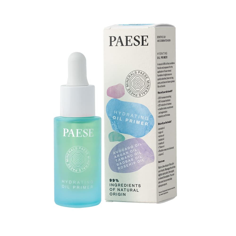 

PAESE Minerals nawilżający olejek pod makijaż 15ml