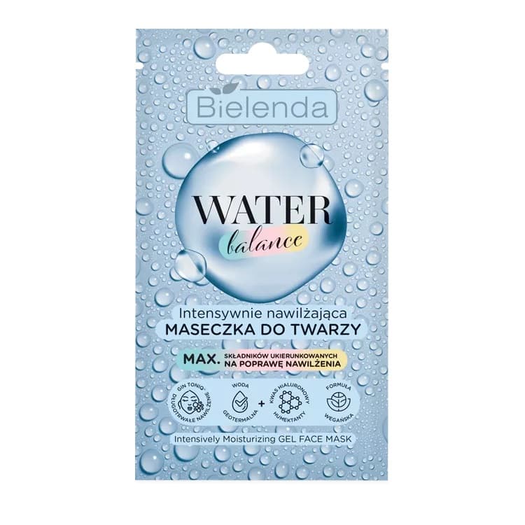 

Bielenda Water Balance Intensywnie Nawilżająca Maseczka do twarzy 7g