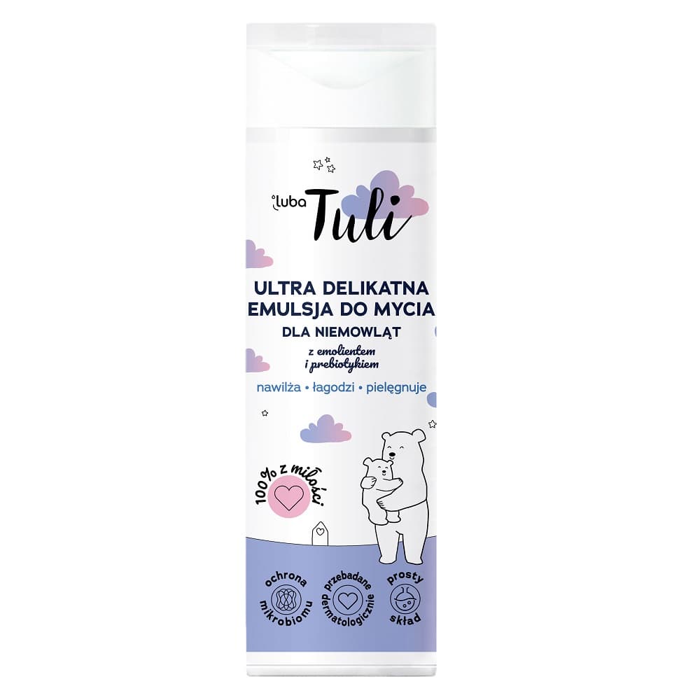

LUBA Tuli ultra delikatna emulsja do mycia dla niemowląt z emolientem i prebiotykiem 250ml