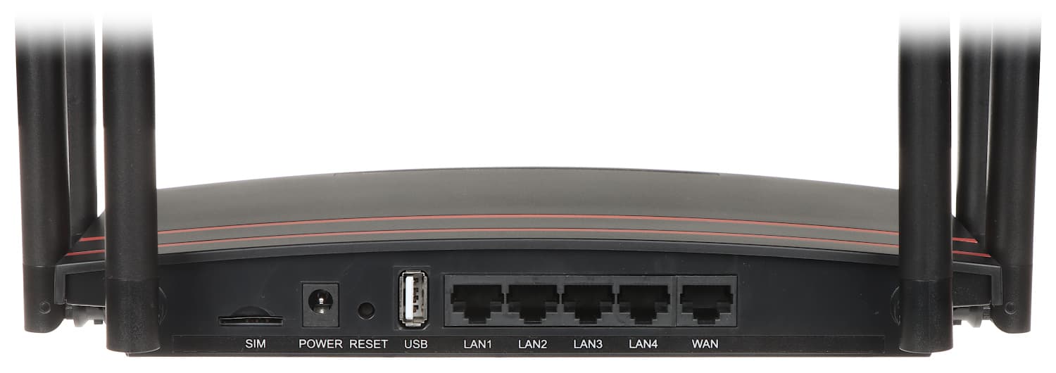

PUNKT DOSTĘPOWY 4G+ LTE Cat. 6 +ROUTER LTE-CA2-103 Wi-Fi 2.4 GHz, 5 GHz, 866 Mb/s + 300 Mb/s