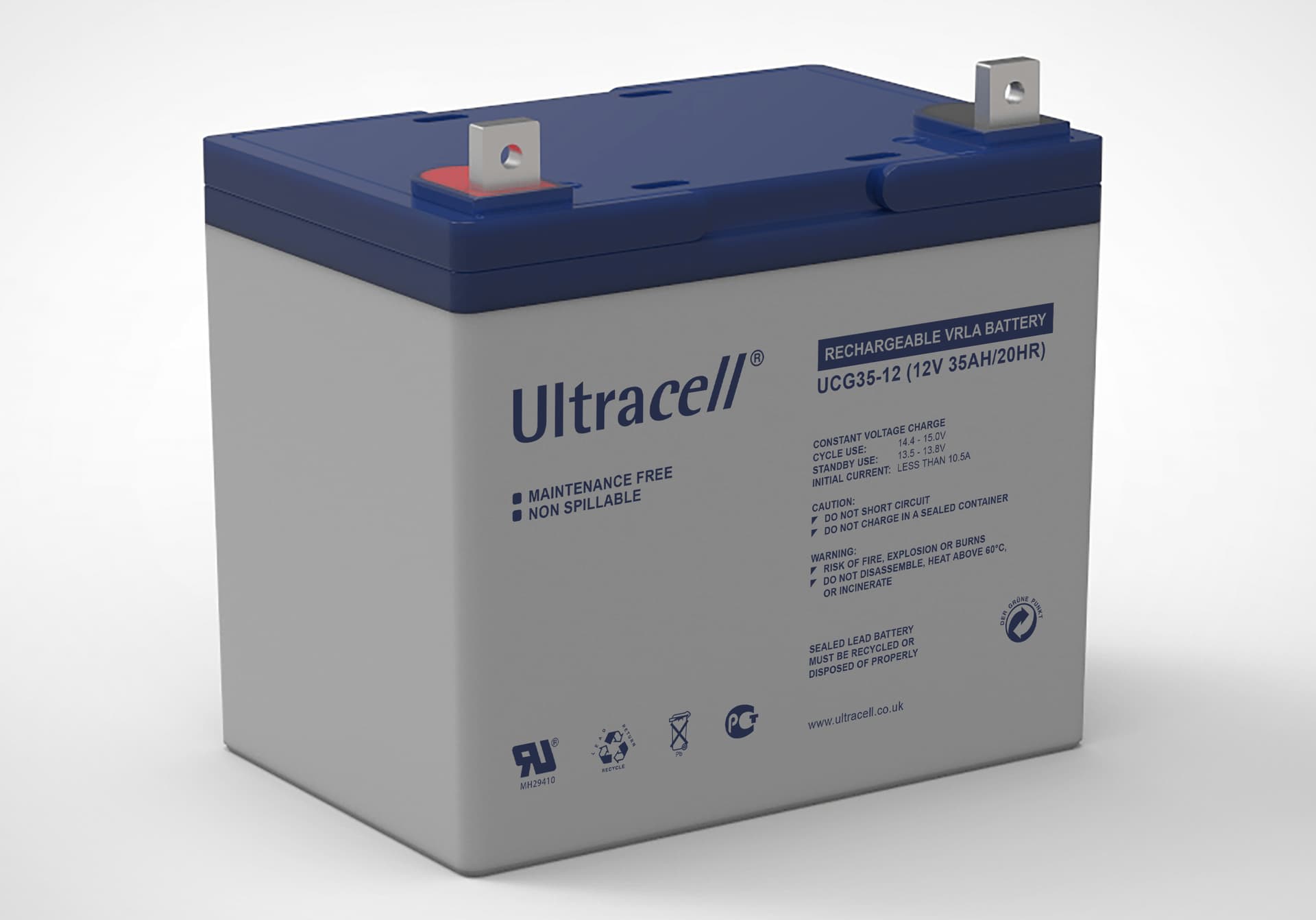 

Akumulator AGM ULTRACELL UCG 12V 35Ah