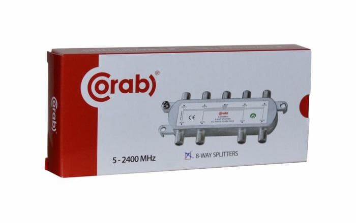 

ROZGAŁĘŹNIK-SPLITER 5-2400 Mhz CORAB 8 DROŻNY Z PRZEJŚCIEM NAPIĘCIA