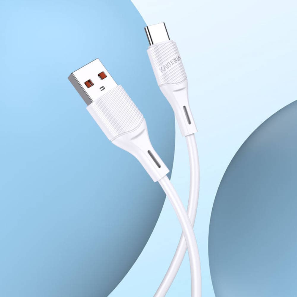 

Kabel 3A 1m USB - USB-C KAKUSIGA KSC-953 ANMEI biały