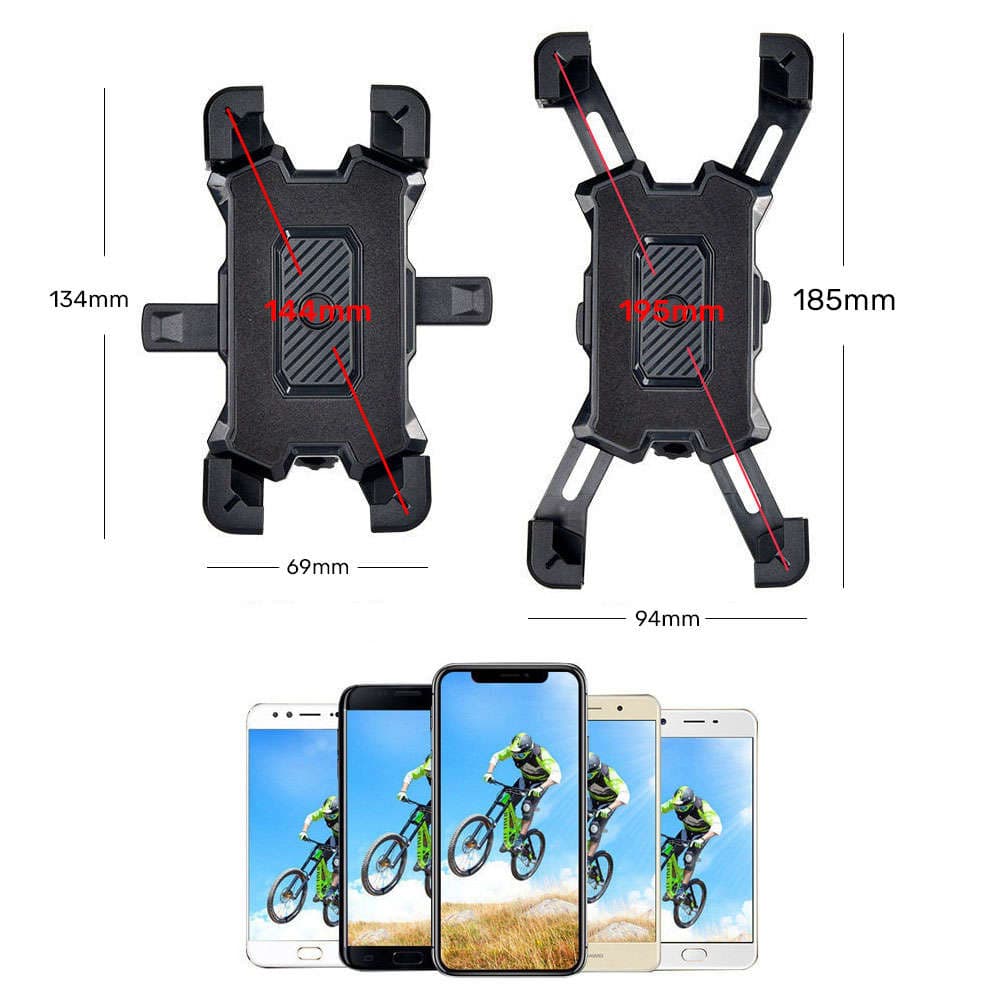 

Uchwyt rowerowy Alogy One Touch Bike Holder do telefonu na kierownicę na rower Czarny