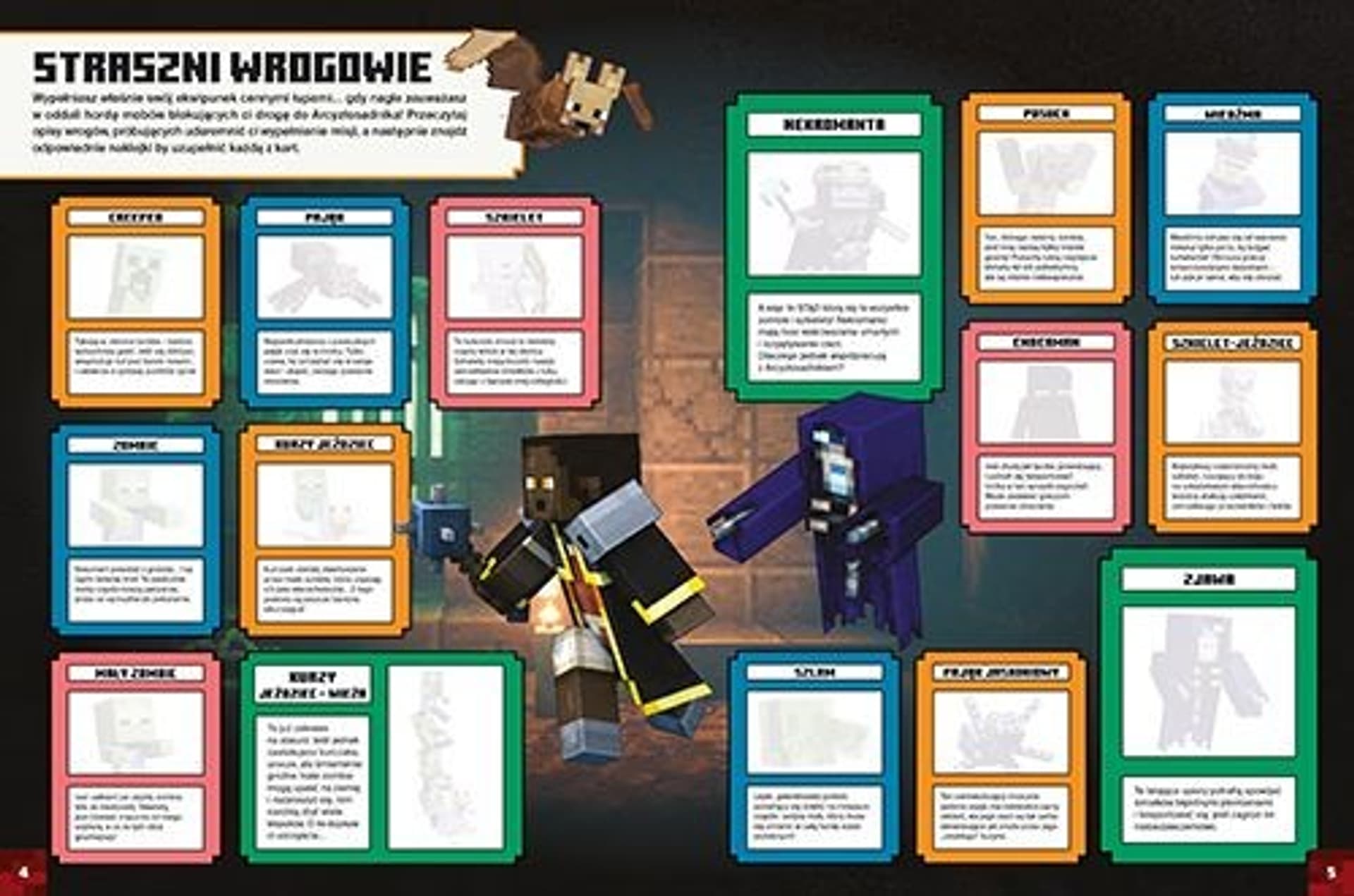 

Książeczka Minecraft. Dungeons. Księga naklejek