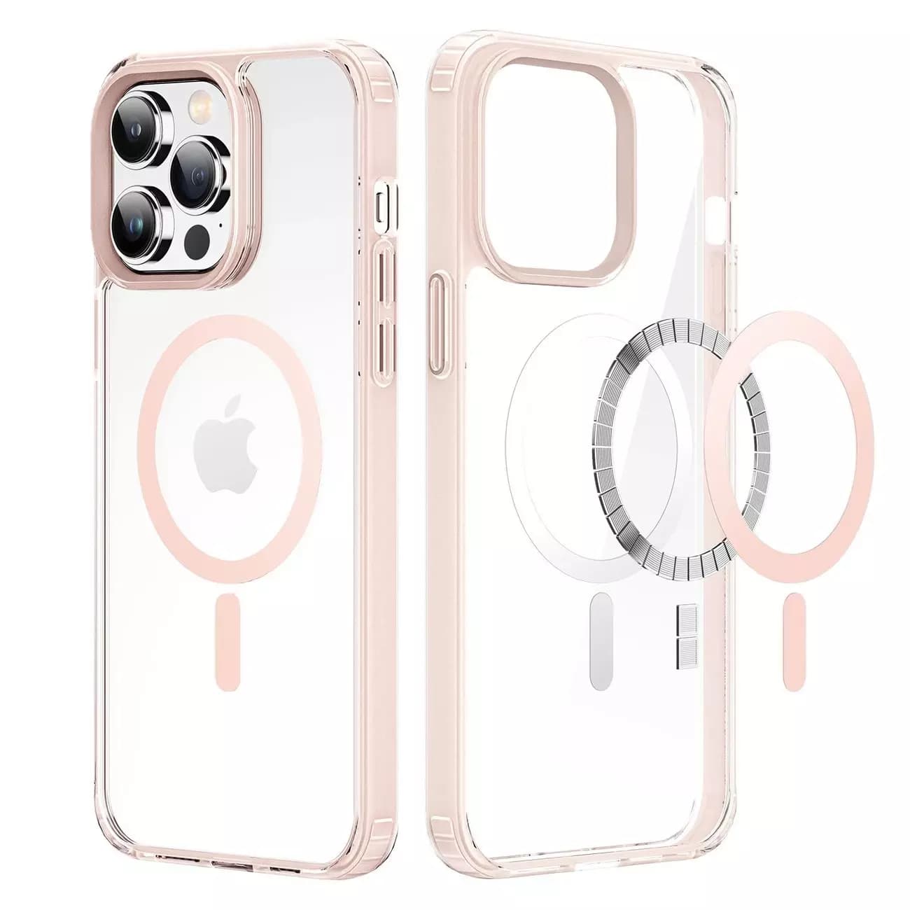 

Dux Ducis Clin2 etui iPhone 14 Pro magnetyczny pokrowiec MagSafe różowe