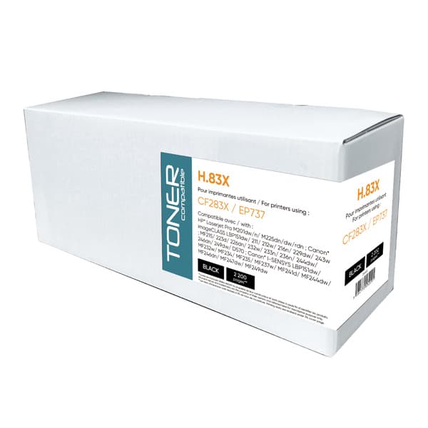 

Kompatybilny toner z CF283X, black, 2200s, dla HP LaserJet Pro M201, M225, N
