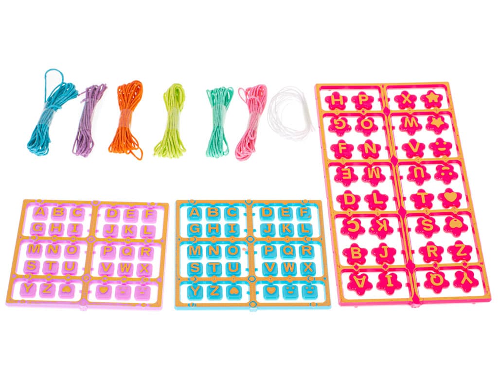 

Beads for making jewelry bracelets from letters set XXL 630el