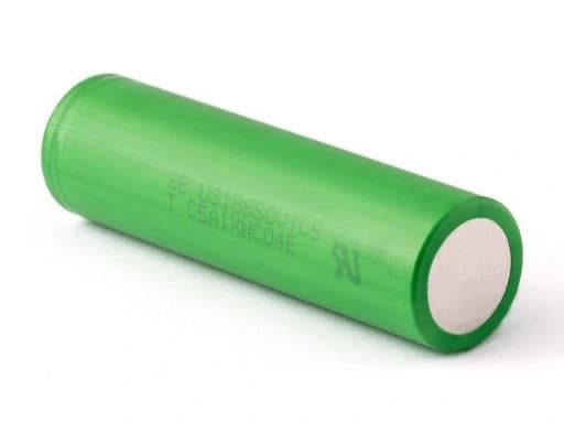 

Ogniwo 18650 2600mAh 3.6V 30A Li-Ion Sony US18650VTC5