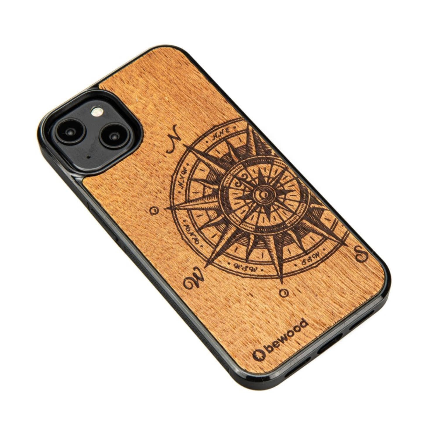 

Drewniane Etui Bewood iPhone 14 TRAVELER MERBAU