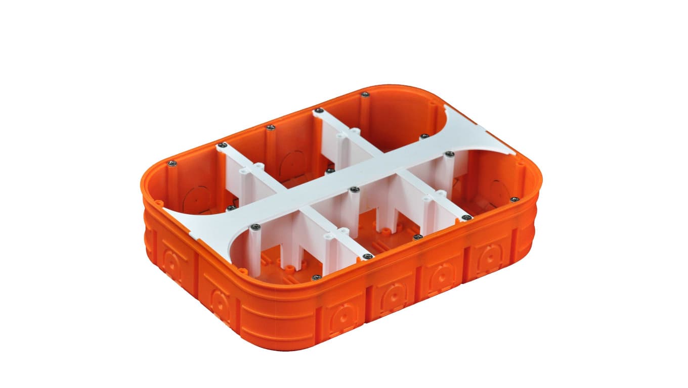 

Puszka podtynkowa 6x60mm głęboka Multiwall 212x156x50mm M6x60F 33310008