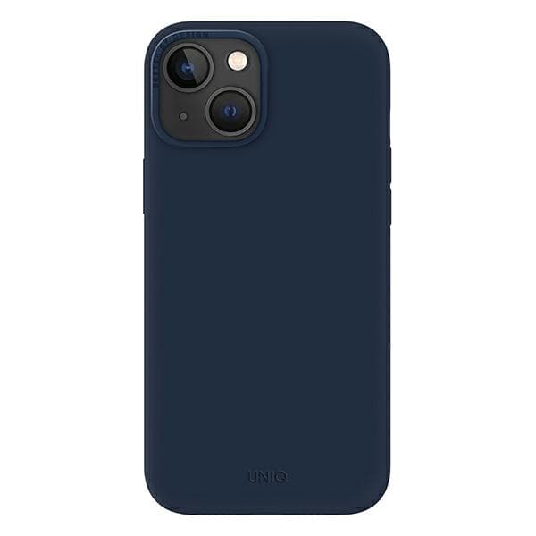 

UNIQ etui Lino iPhone 14 Plus 6,7" niebieski/marine blue
