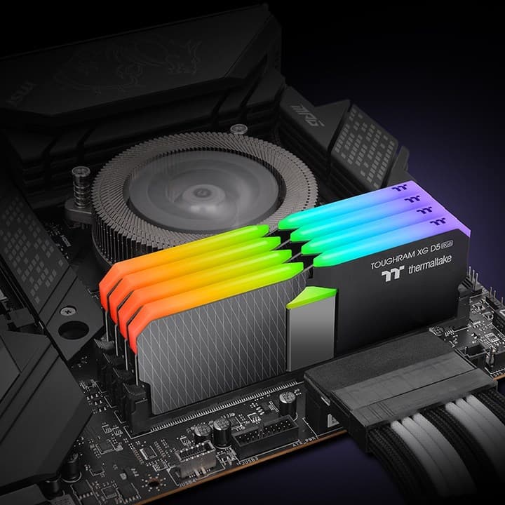 

THERMALTAKE TOUGHRAM XG RGB DDR5 2X16GB 6600MHZ CL32 XMP3 BLACK RG33D516GX2-6600C32B