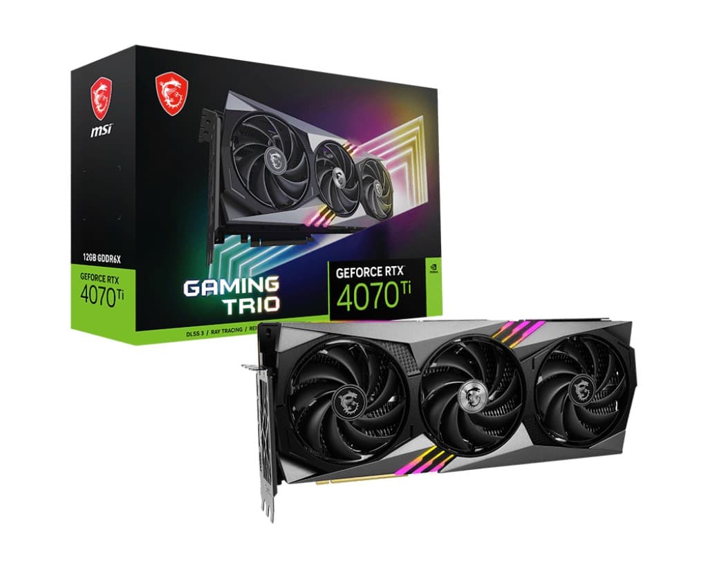 

Karta graf. MSI RTX 4070 Ti GAMING TRIO 12G