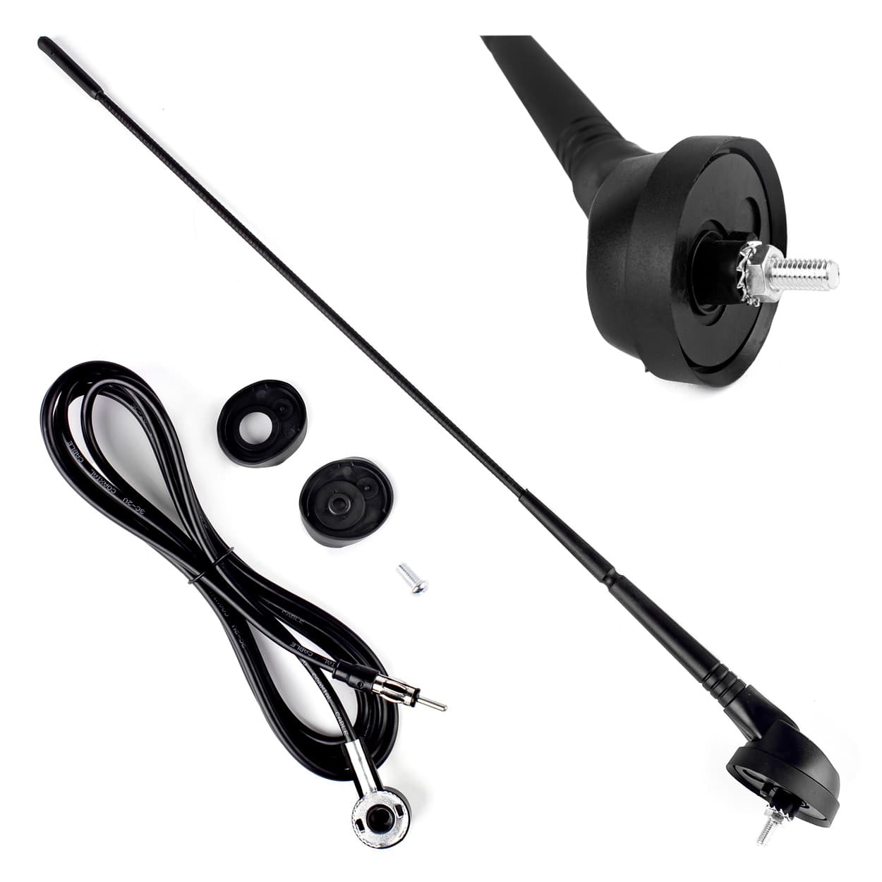 

Antena samochodowa 40cm ant06