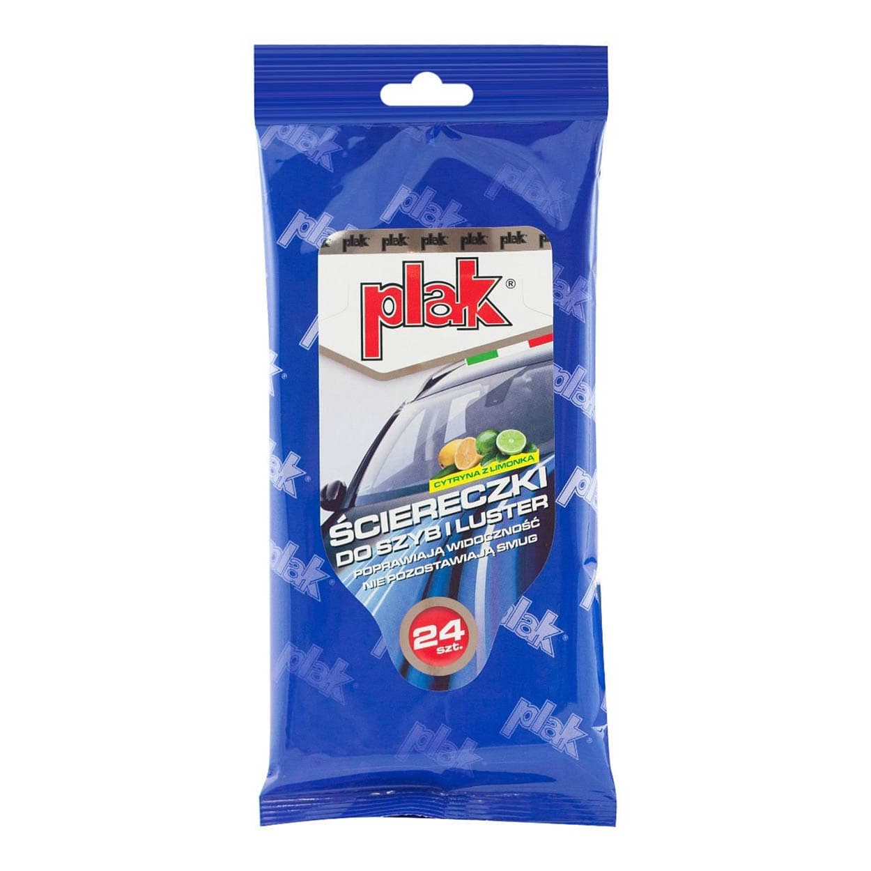 

Plak ściereczki do szyb cytryna z limonką 24 szt.