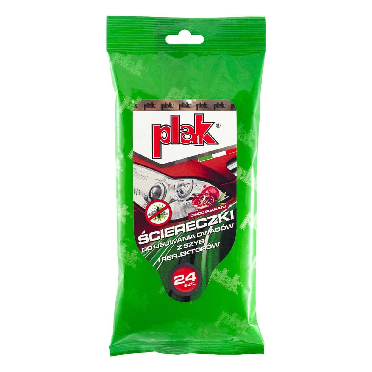 

Plak ściereczki do usuwania owadów - owoc granatu 24 szt.