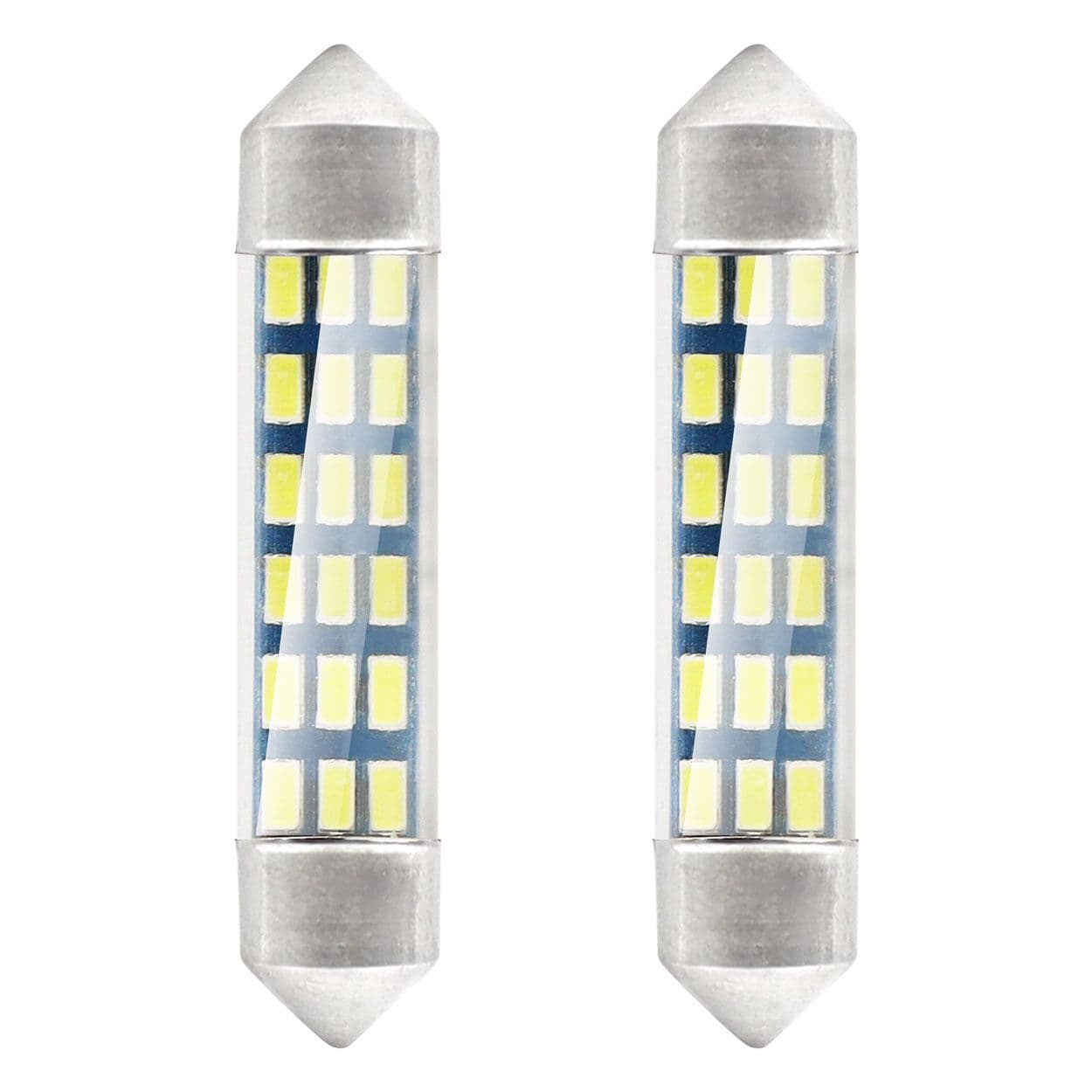 

Żarówki led standard 3014 18smd festoon c5w c10w c3w 41mm white 12v amio-01092