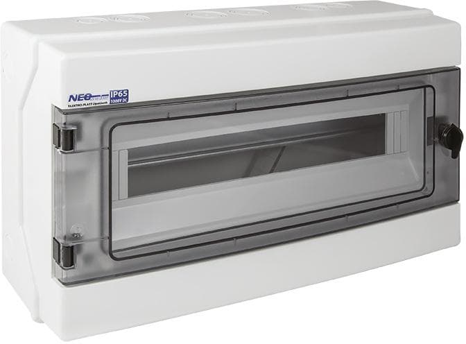

Rozdzielnica hermetyczna modułowa (500V AC, 1000V DC) 1x18 natynkowa (N+PE) IP65 RH-18, N+pe) ip65 rh-1