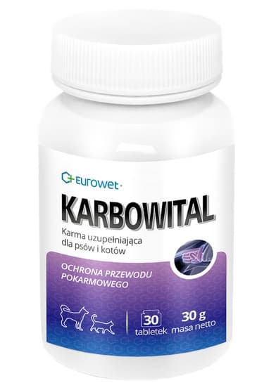 

Karbowital dla psa i kota 30 tabl.