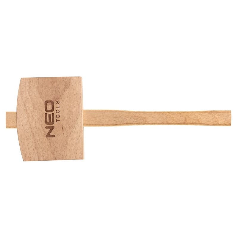 

Młotek drewniany 660g, 140x110x50 mm, długość 380 mm