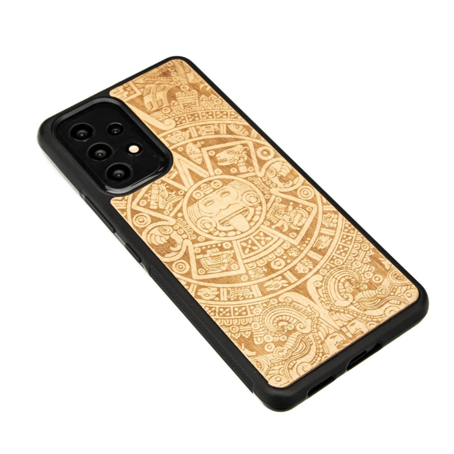 

Drewniane Etui Samsung Galaxy A53 5G KALENDARZ AZTECKI ANIEGRE