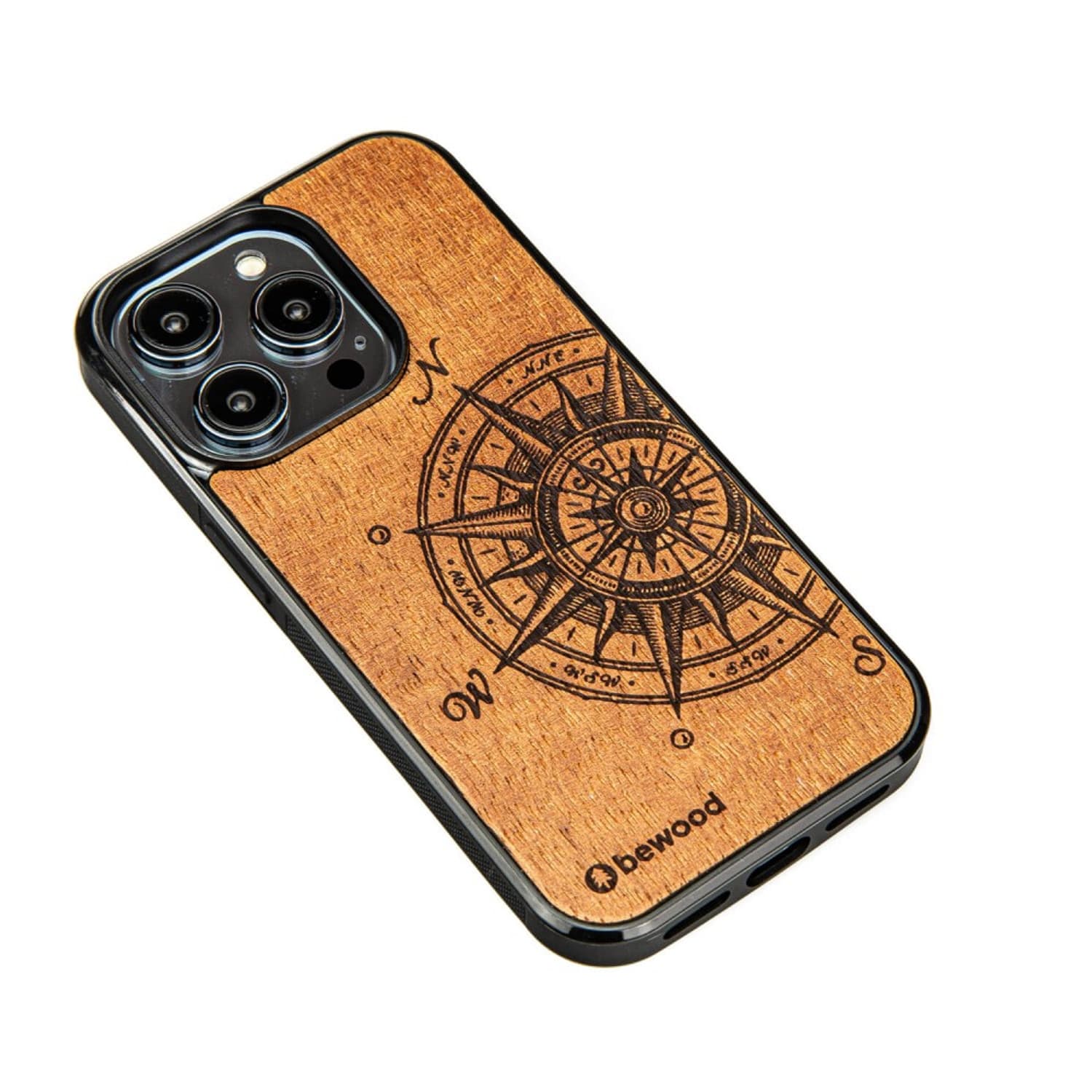 

Drewniane Etui Bewood iPhone 14 Pro TRAVELER MERBAU