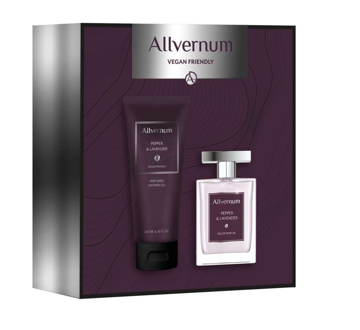 

Allvernum Men Zestaw prezentowy Pepper & Lavender (woda perf.100ml+żel pod pr.200ml) 1op.