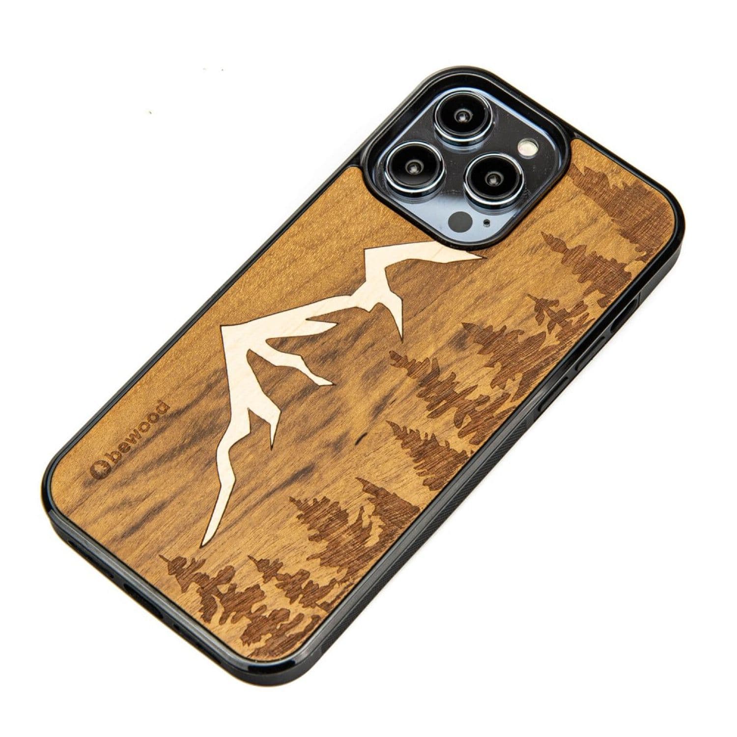 

Drewniane Etui Bewood iPhone 14 Pro Max GÓRY IMBUIA