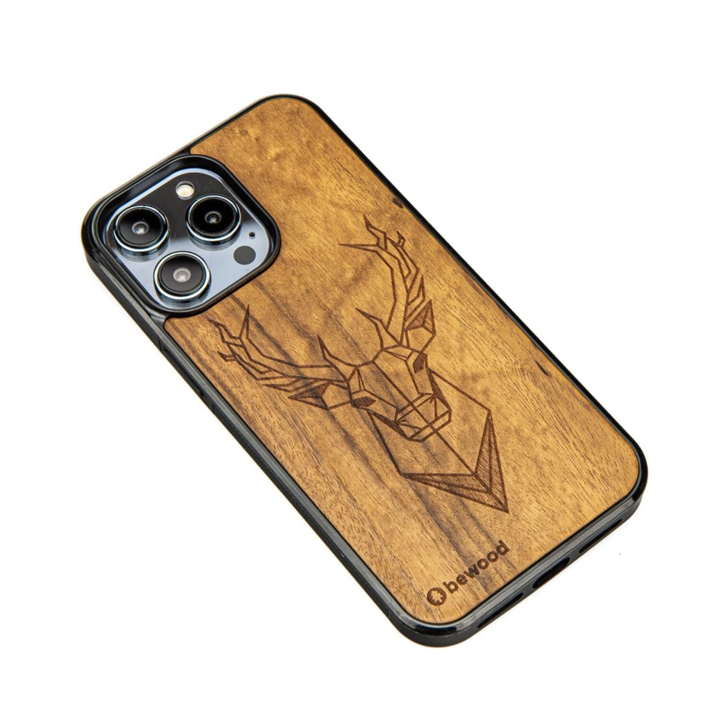

Drewniane Etui Bewood iPhone 14 Pro Max JELEŃ IMBUIA