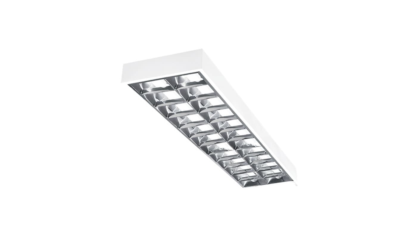 

Oprawa nasufitowa rastrowa NOTUS 4LED 236 NT pod 2 świetlówki LED 1200mm 22672