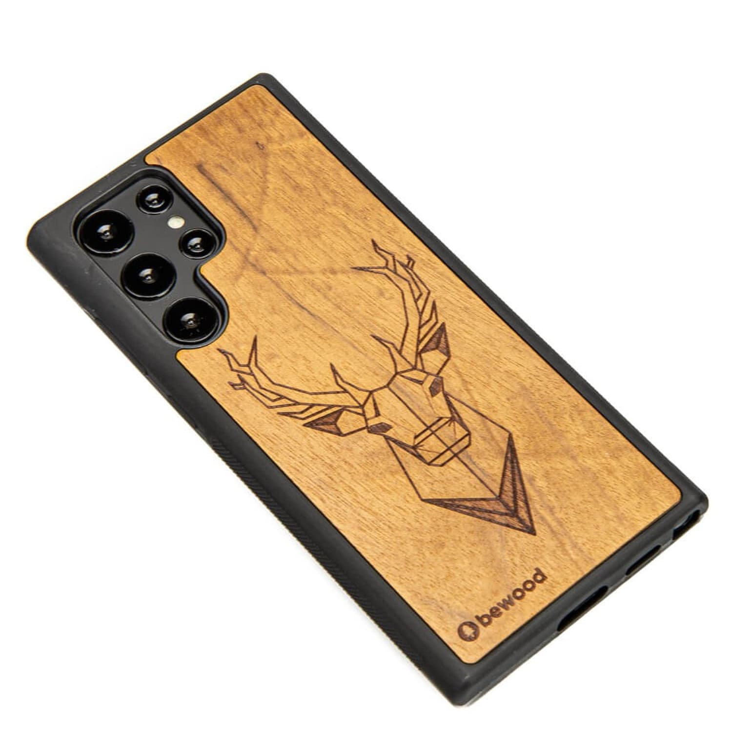 

Drewniane Etui Samsung Galaxy S22 Ultra JELEŃ IMBUIA
