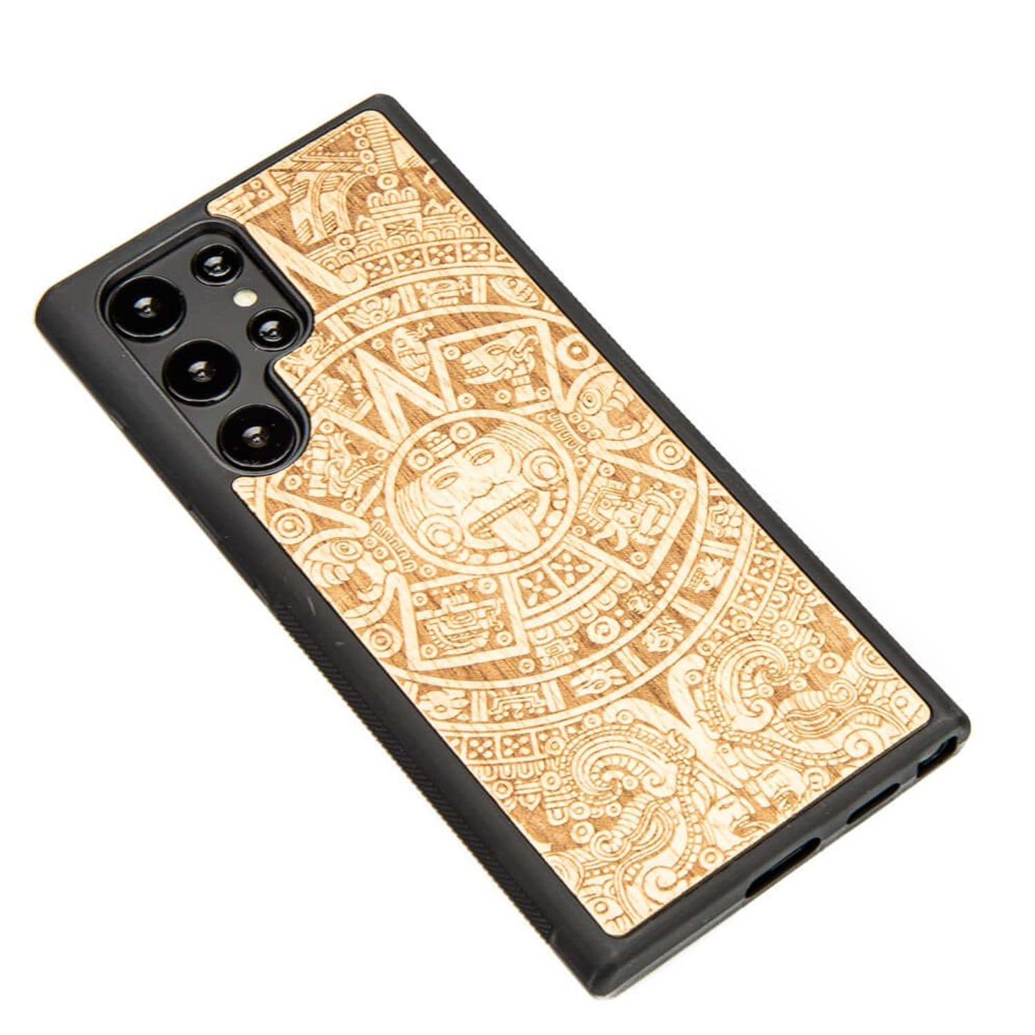 

Drewniane Etui Samsung Galaxy S22 Ultra KALENDARZ AZTECKI ANIEGRE