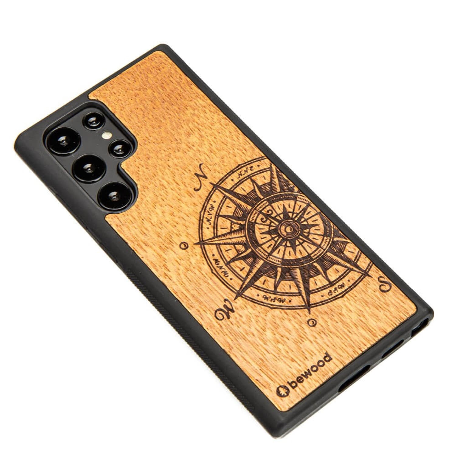 

Drewniane Etui Samsung Galaxy S22 Ultra TRAVELER MERBAU