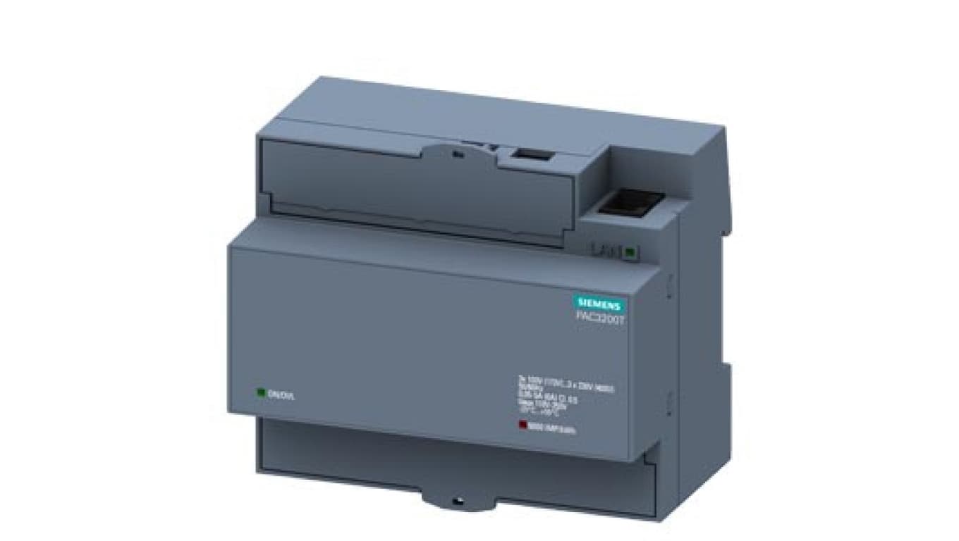 

Miernik parametrów sieci PAC3200T pomiar pośredni x/1A lub x/5A MODBUS TCP/IP Webserwer montaż na szynie DIN 7KM3200-0CA01-1AA0