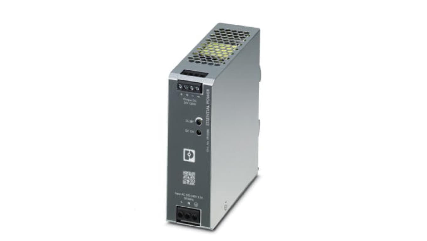 

Zasilacz impulsowy 100-240V AC/ 24V DC 120W 5A ESSENTIAL-PS/1AC/24DC/120W/EE 2910586