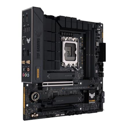 

Asus TUF GAMING B760M-PLUS Rodzina procesorów WIFI D4 Intel, Gniazdo procesora LGA1700, DDR4 DIMM, Gniazda pamięci 4, Obsługiwan