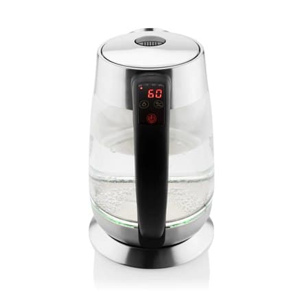

Czajnik Gallet GALBOU792 elektryczny, 2200 W, 1,8 l, szkło, podstawa obrotowa 360°, czarny