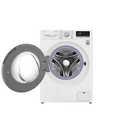 

LG Pralka z suszarką F2DV5S8S0 Klasa efektywności energetycznej C, Ładowanie od przodu, Wydajność prania 8,5 kg, 1200 obr./min,
