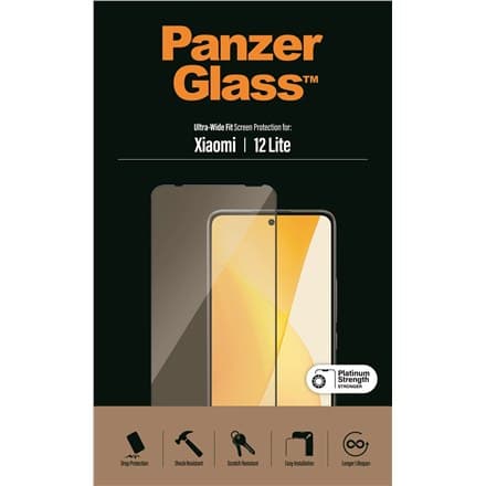

Osłona ekranu PanzerGlass, Xiaomi, 12 Lite, przyjazna dla etui