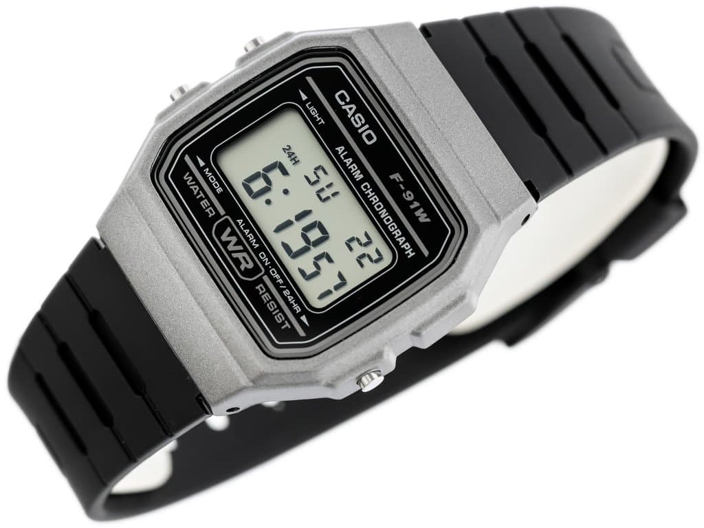 

ZEGAREK MĘSKI CASIO F-91WM-1BDF (zd102d) + BOX, Zd102d) + bo