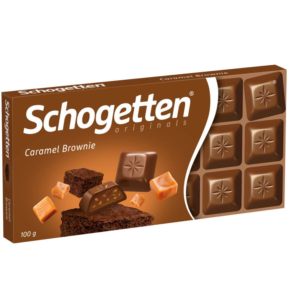 

Schogetten Schokolade Caramel Brownie 100 g