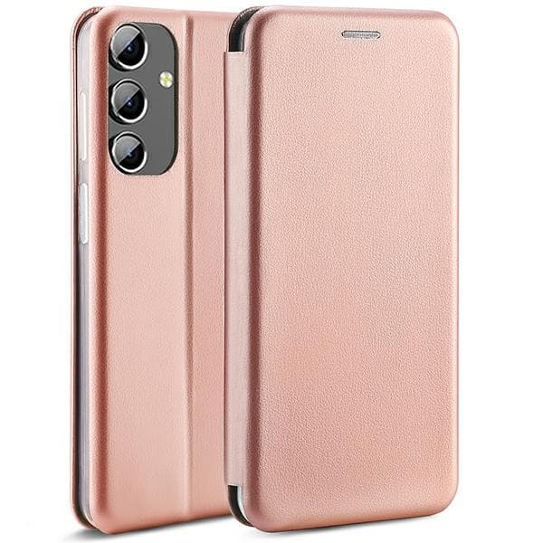 

Beline Etui Book Magnetic Samsung A04s A047 różowo-złoty/rose gold